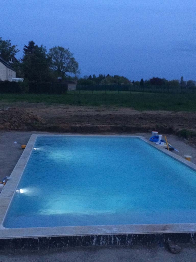 Beaufays - Construction d'une piscine