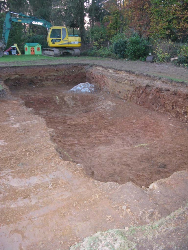 piscine extérieure à Esneux