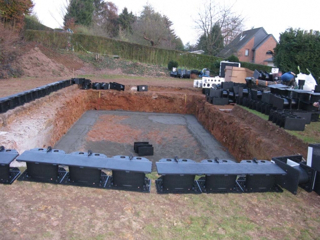 piscine extérieure à Esneux