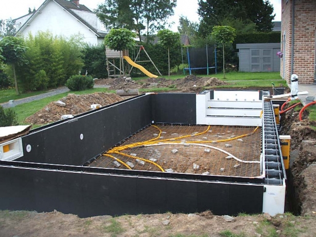 Beaufays - Construction d'une piscine